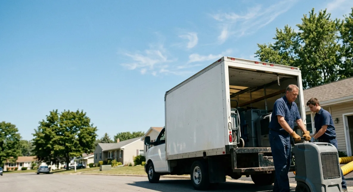 Water Damage Cleanup in Oberlin, OH near me
